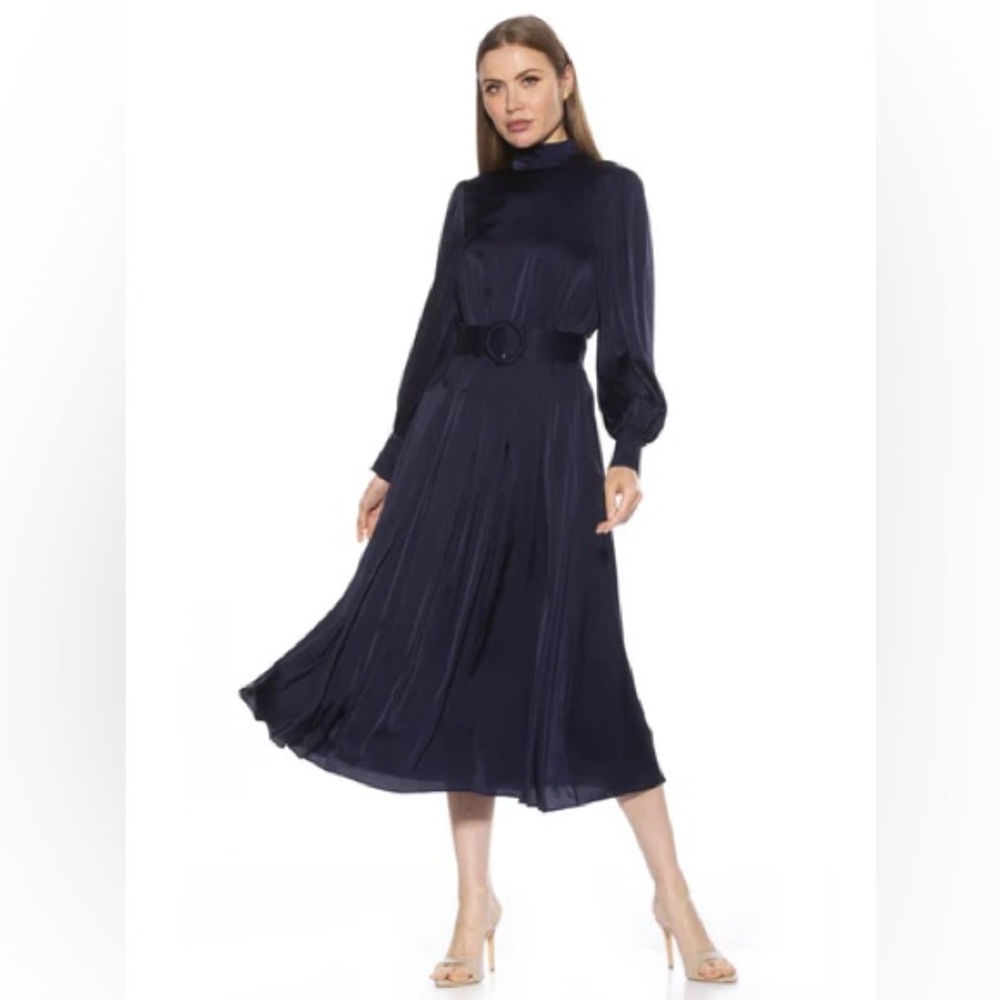 Alexia Admor Navy Blue Women's Dress